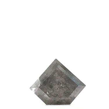 0.56 Ct Shield Cut Salt and Pepper Diamond