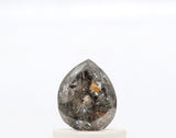 0.75 Ct Pear Cut Salt and Pepper Diamond