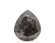 1.89 Ct Pear Cut Salt and Pepper Diamond