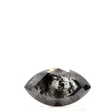 0.48 Carat Marquise Cut Salt and Pepper Diamond