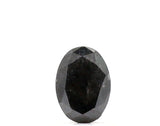 1 CT Oval Cut Salt and Pepper Diamond