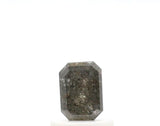 0.50 Ct Radiant Cut Salt and Pepper Diamond