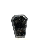 0.62 Carat Coffin Shape Salt and Pepper Diamond