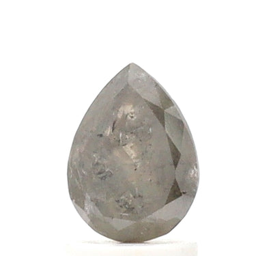 1.55 Ct Pear Shape Salt and Pepper Diamond