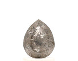 1.18 Ct Pear Cut Salt and Pepper Diamond