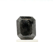 1.43 Ct Radiant Cut Salt and Pepper Diamond