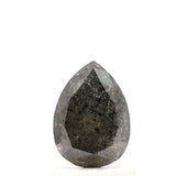 1.06 ct Pear Shape Salt and Pepper Diamond