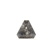0.50 Ct Geometric Shape Salt and Pepper Diamond