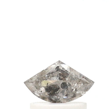 0.66 Carat Geometric Shape Salt and Pepper Diamond