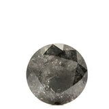 1.17 Ct Round Shape Salt and Pepper Diamond