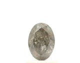 1 Ct Oval Cut Salt and Pepper Diamond