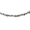7 Inch Gray Uncut Diamond Beads 