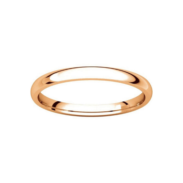Women Classic Wedding Ring In 14K Rose Gold