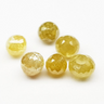 3 Ct Yellow Color Faceted Diamond Beads