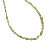 18 Inch Yellow  Rough Diamond Beads Strand